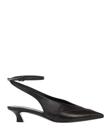 EMPORIO ARMANI Court Black Soft Leather