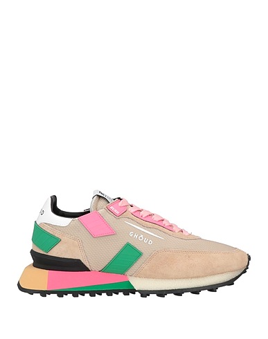GHŌUD Venice Sneakers Beige Pelle, Fibre tessili