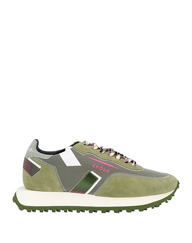 GHŌUD Venice Sneakers Sage green Leather, Textile fibres