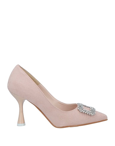 DIVINE FOLLIE Pump Light pink Textile fibers