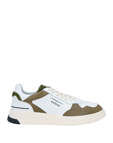 GHŌUD Venice Sneakers Military green Soft Leather, Textile fibres