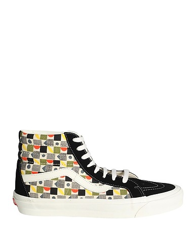 VANS Sneakers Ivory Textile fibres, Soft Leather