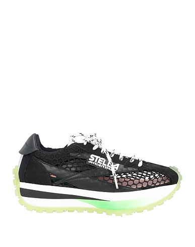 STELLA McCARTNEY Sneakers Black Textile fibers, Rubber