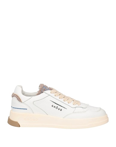 GHŌUD Venice Sneakers White Soft Leather, Textile fibres