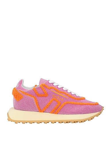 GHŌUD Venice Sneakers Fuchsia Soft Leather, Textile fibres