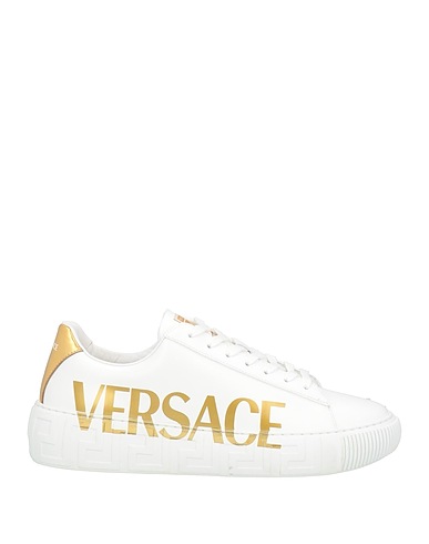 VERSACE スニーカー ホワイト 牛革（カーフ）