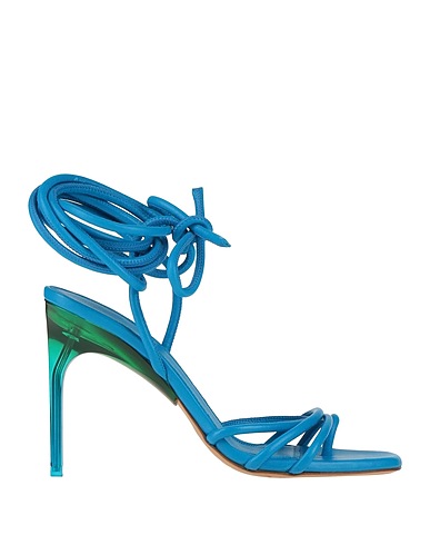 OFF-WHITE™ Flip flops Azure Leather