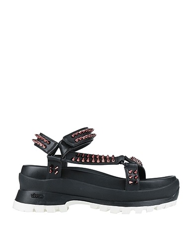 STELLA McCARTNEY Sandals Black Textile fibres