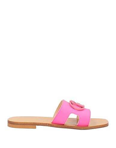 LIU •JO Sandals Fuchsia Soft Leather