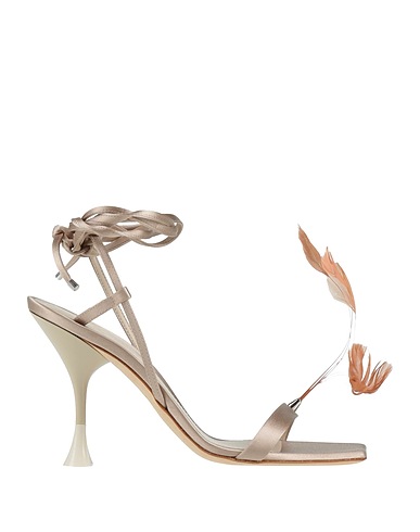 3JUIN Sandals Textile fibres