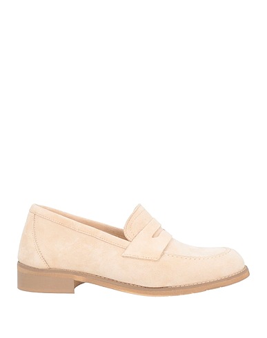 DIVINE FOLLIE Loafers Beige Goat skin