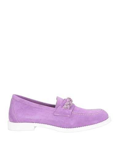 DIVINE FOLLIE Loafers Mauve Goat skin