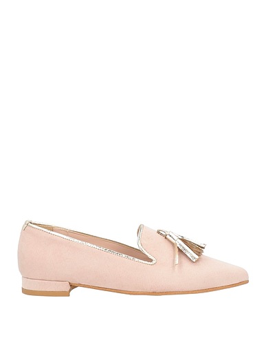 DIVINE FOLLIE Loafers Blush Textile fibres