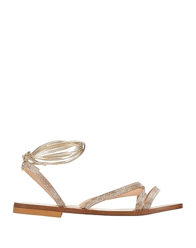 LIU •JO Sandali Platino Fibre tessili