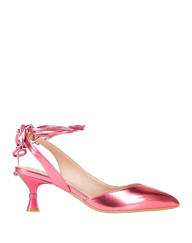 LIU •JO Pump Fuchsia Soft Leather