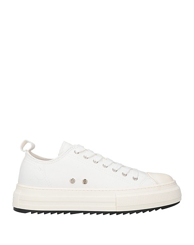 DSQUARED2 Sneakers White Textile fibers