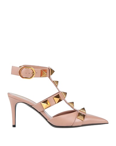 VALENTINO GARAVANI Décolleté Rosa antico Pelle