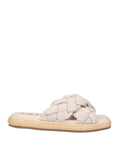 LIU •JO Sandals Off white Other Fibres