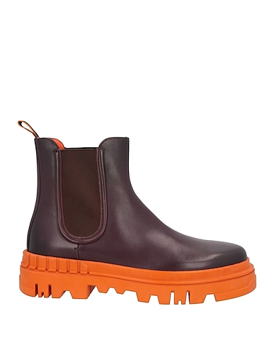 SANTONI Ankle boot Chocolate brown Soft Leather
