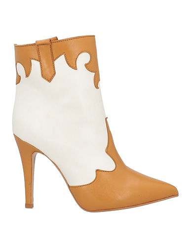 DIVINE FOLLIE Ankle boot Camel Soft Leather