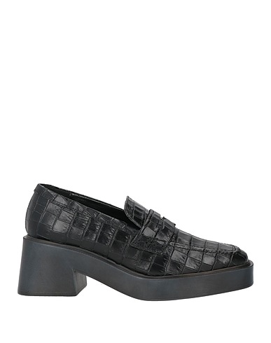 LORENZO MARI Loafers Black Soft Leather