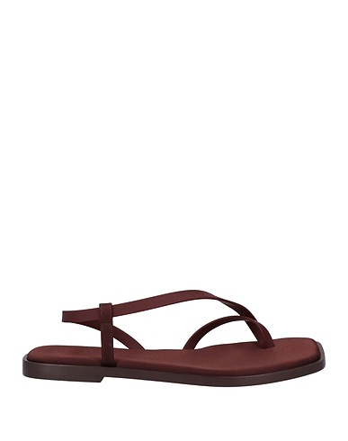 PĪFERI Flip flops Chocolate brown Rubber
