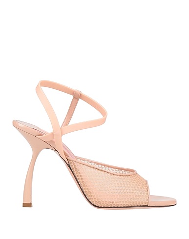 PĪFERI Sandals Blush Rubber, Textile fibres