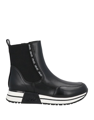 LIU •JO Ankle boots Soft Leather, Textile fibers