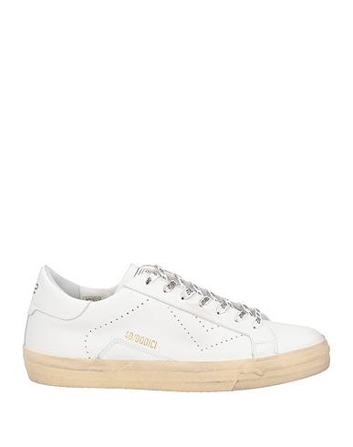 4B12 Sneakers White Soft Leather
