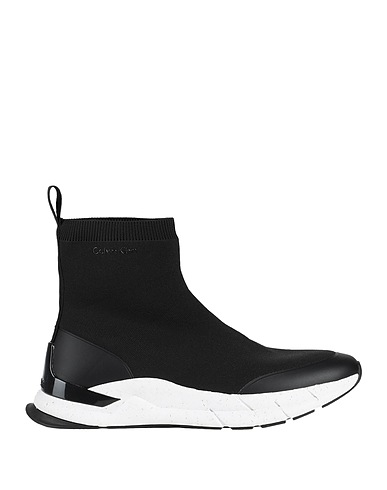 CALVIN KLEIN Sneakers Black Textile fibres