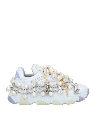 JUNYA WATANABE x ASH Sneakers Weiß Leder, Gewebefasern