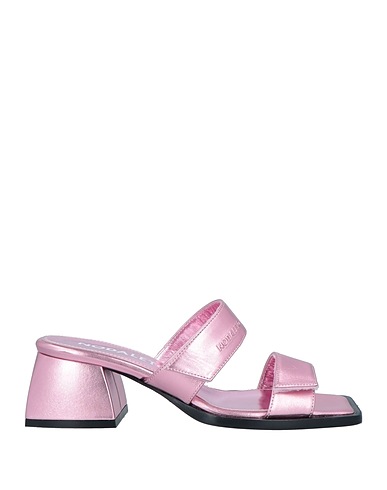 NODALETO Sandals Pink Soft Leather
