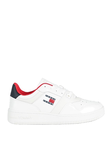 TOMMY JEANS Sneakers Off white Leder