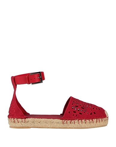 VALENTINO GARAVANI Espadrilles Red Textile fibres