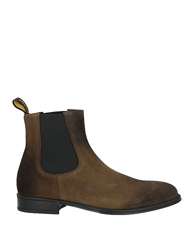 DOUCAL'S Ankle boot Military green Leather