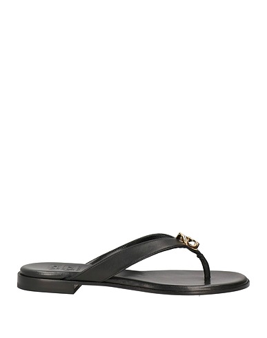 GIVENCHY Flip flops Black Leather