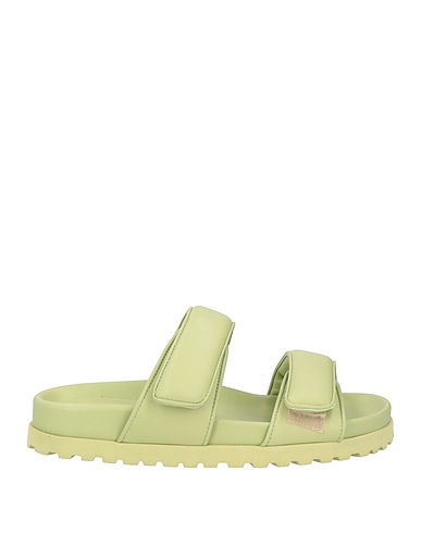 GIA BORGHINI Sandals Light green Soft Leather
