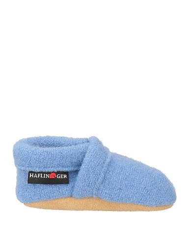 HAFLINGER Newborn shoes Light blue 100% Wool