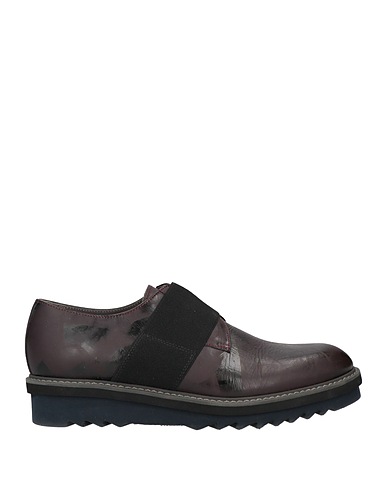 POLLINI Loafers Plum Calfskin