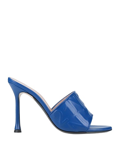 N°21 Sandals Blue Soft Leather