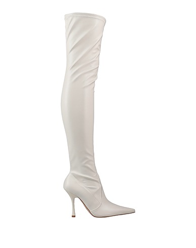 LIU •JO Boots LEONIE HANNE X LIU •JO Off white Textile fibers