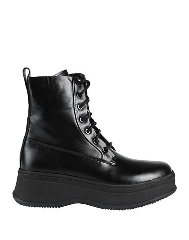 CALVIN KLEIN Ankle boot Black Soft Leather