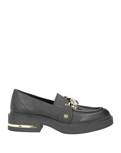 LIU •JO Loafers Black Textile fibers