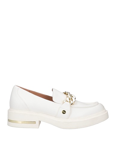 LIU •JO Loafers White Textile fibers