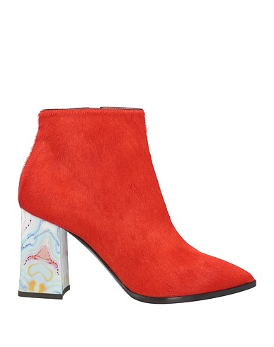 POLLINI Ankle boot Rust Soft Leather