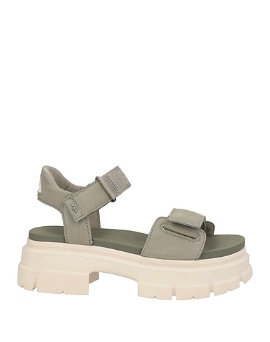 UGG Sandali Verde militare Pelle