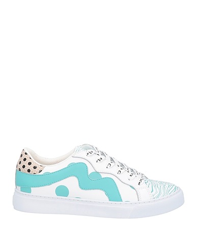 MANILA GRACE Sneakers Light green Soft Leather