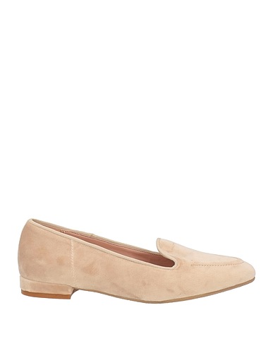 GENEVE Loafers Beige Textile fibres