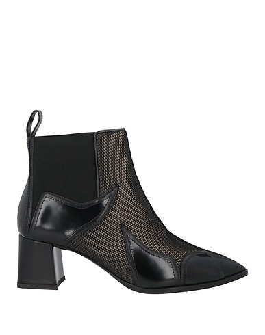 POLLINI Stivaletti Khaki Pelle, Fibre tessili