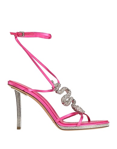 VALENTINO GARAVANI Sandals ARCHIVE Fuchsia Textile fibres